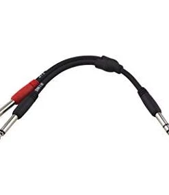 Strings Pig Hog PY-S214M Stereo 1/4"(M) Dual Mono (M) 6' Y Cable