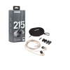 Shivelbine Music What's New SHURE SE215 PRO Professional Sound Isolating™ Earphones