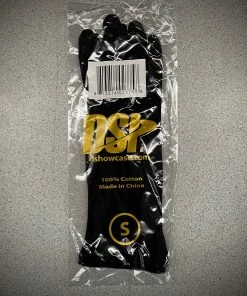 Shivelbine Music DSI Black Long Wristed Cotton Gloves (size Xs-2xl)