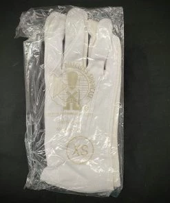 Shivelbine Music DSI White Suregrip Gloves (sizes Xs-xl) Marching Band Accessories