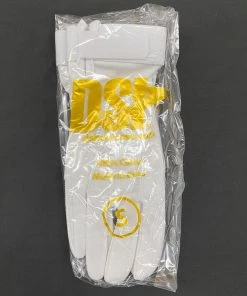 Shivelbine Music DSI White Deluxe Velcro Gloves (sixe Xs-2xl) Marching Band Accessories