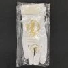 Shivelbine Music DSI White Deluxe Velcro Gloves (sixe Xs-2xl) Marching Band Accessories
