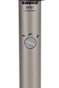 Shivelbine Music SHURE SM81 CARDIOID/CONDENSER MICROPHONE What's New 11 Shivelbine Music SHURE SM81 CARDIOID/CONDENSER MICROPHONE What's New