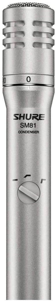 Shivelbine Music SHURE SM81 CARDIOID/CONDENSER MICROPHONE What's New 4 Shivelbine Music SHURE SM81 CARDIOID/CONDENSER MICROPHONE What's New