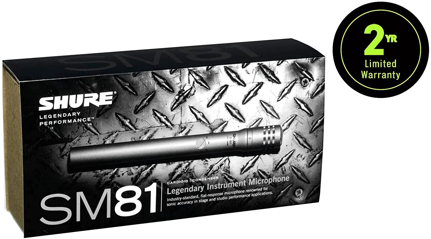 Shivelbine Music SHURE SM81 CARDIOID/CONDENSER MICROPHONE What's New 1 Shivelbine Music SHURE SM81 CARDIOID/CONDENSER MICROPHONE What's New