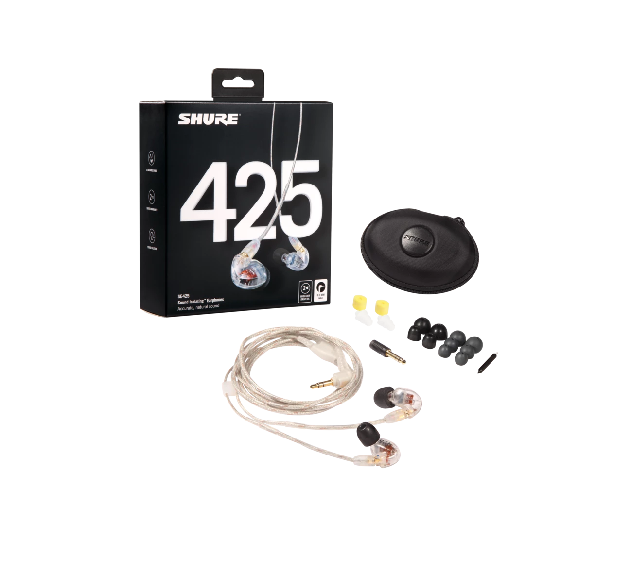 Pro Audio Accessories Shure SE425 1 Pro Audio Accessories Shure SE425