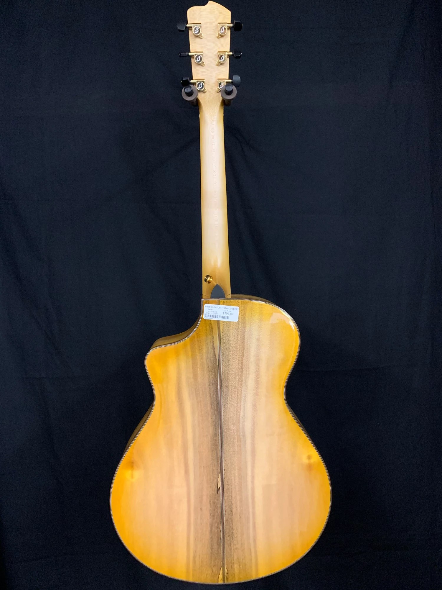 Breedlove Artista Concertina Natural Shadow CE 6 Breedlove Artista Concertina Natural Shadow CE