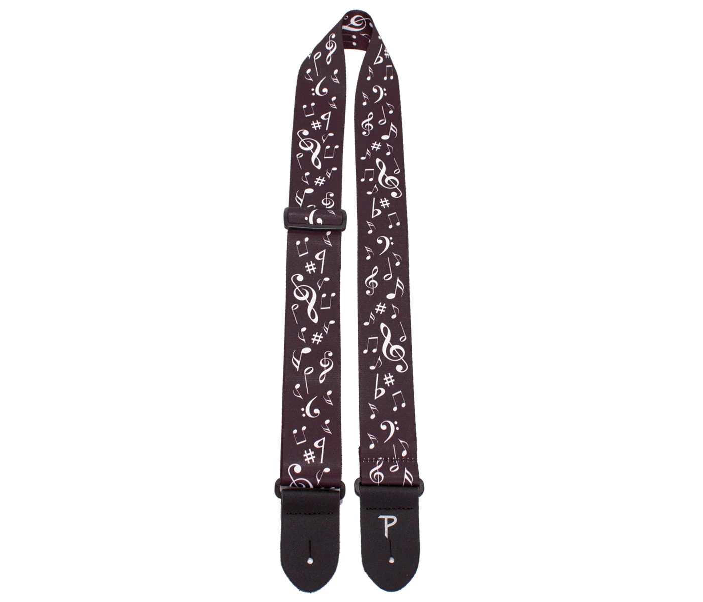 Perri's Musical Notes Guitar Strap Straps 1 Perri's Musical Notes Guitar Strap Straps