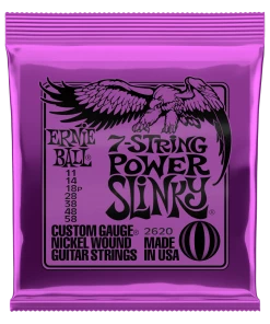 Ernie Ball 2620 7-String Power Slinky's Strings