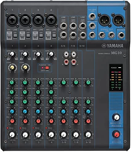 Yamaha MG10 Mixer 1 Yamaha MG10 Mixer