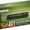 Shivelbine Music What's New SHURE PGA81 CONDENSER MICROPHONE