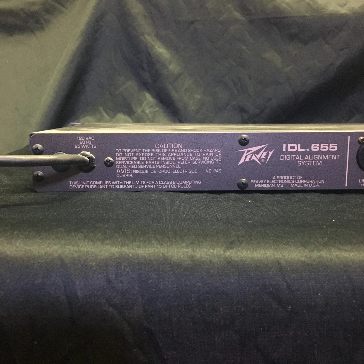 Peavey IDL-655 Digital Alignment System 4 Peavey IDL-655 Digital Alignment System