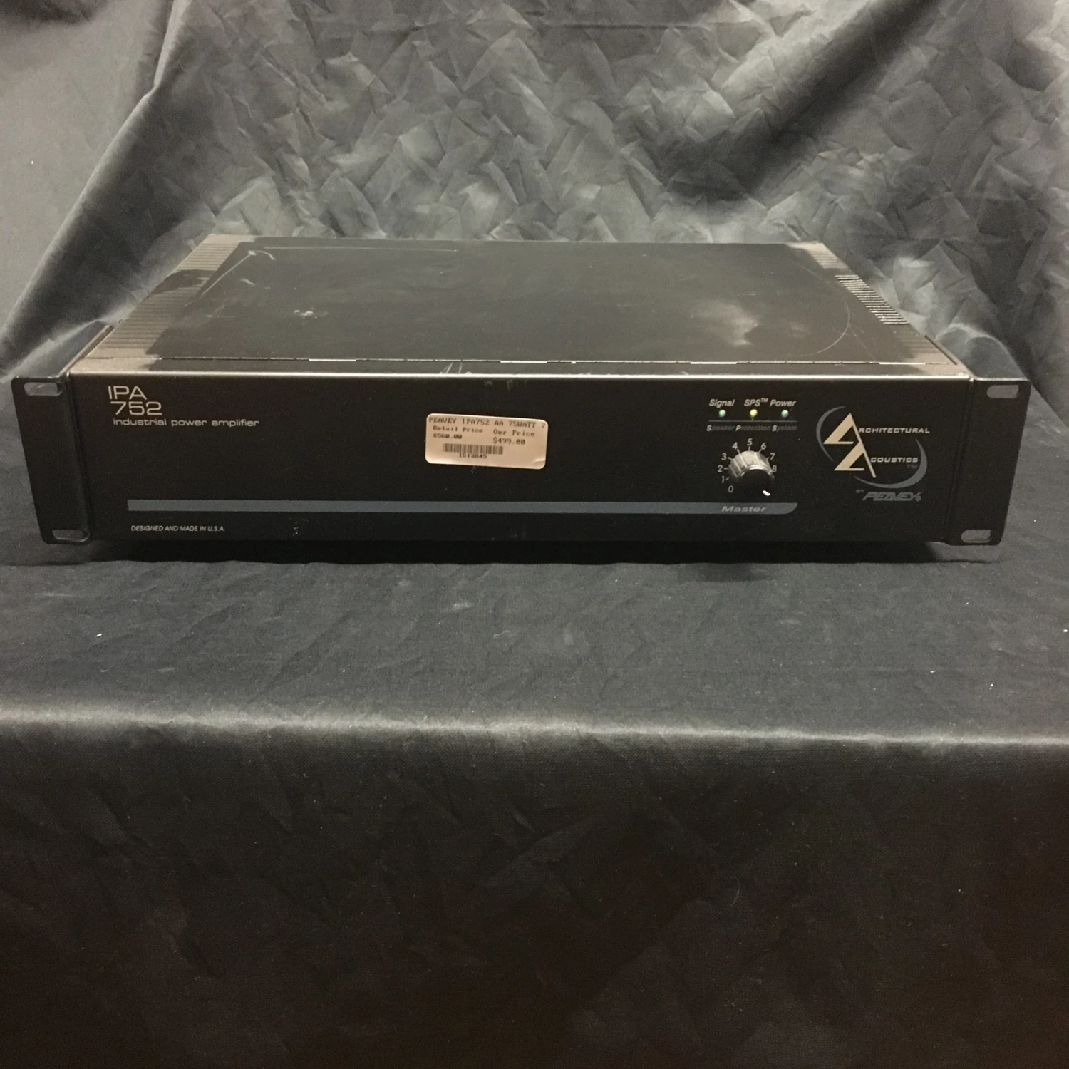 Strings Peavey 1PA752 AA Industrial Amplifier 75w 1 Strings Peavey 1PA752 AA Industrial Amplifier 75w