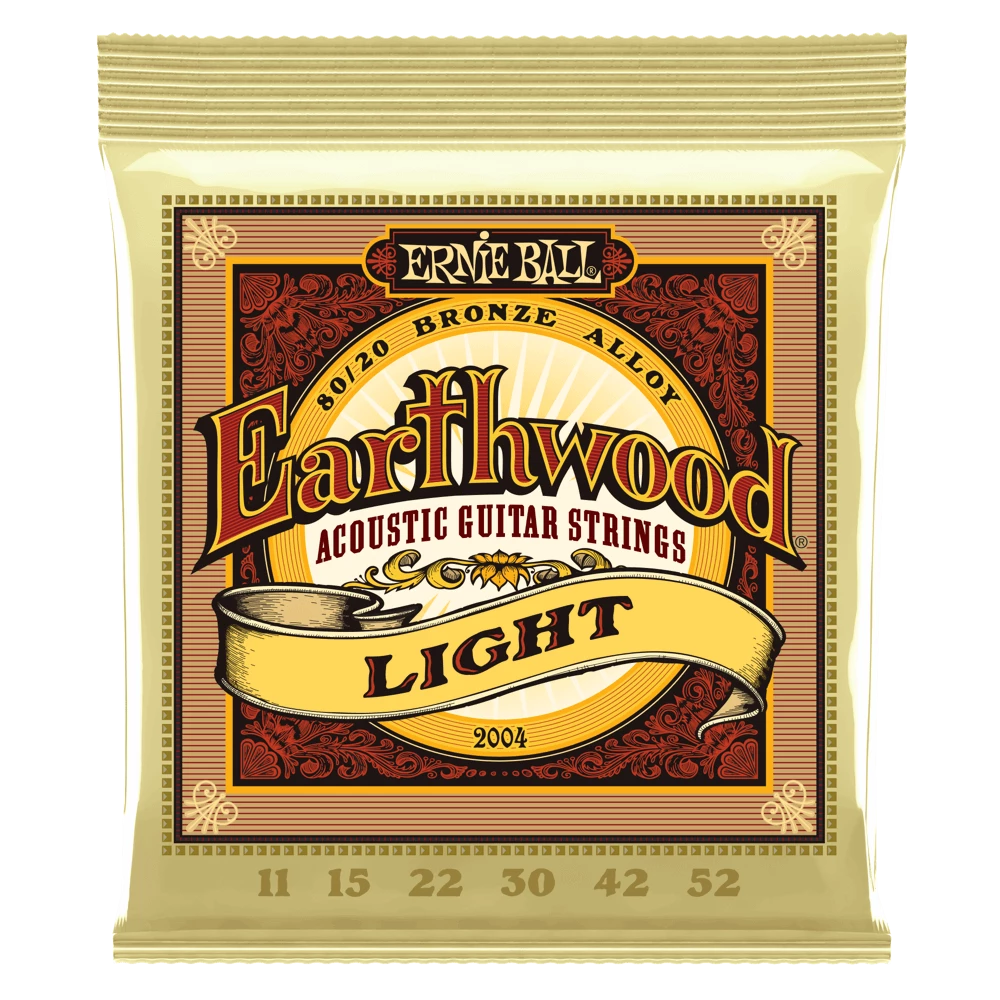Ernie Ball Earthwood 2004 Light Acoustic Strings 1 Ernie Ball Earthwood 2004 Light Acoustic Strings