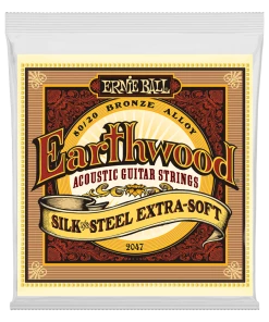 Ernie Ball Earthwood 2047 Silk & Steel Extra-Soft Acoustic Strings