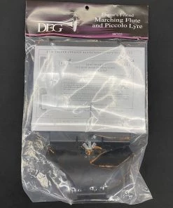 Shivelbine Music Flutist's Friend Marching Flute & Piccolo Lyre