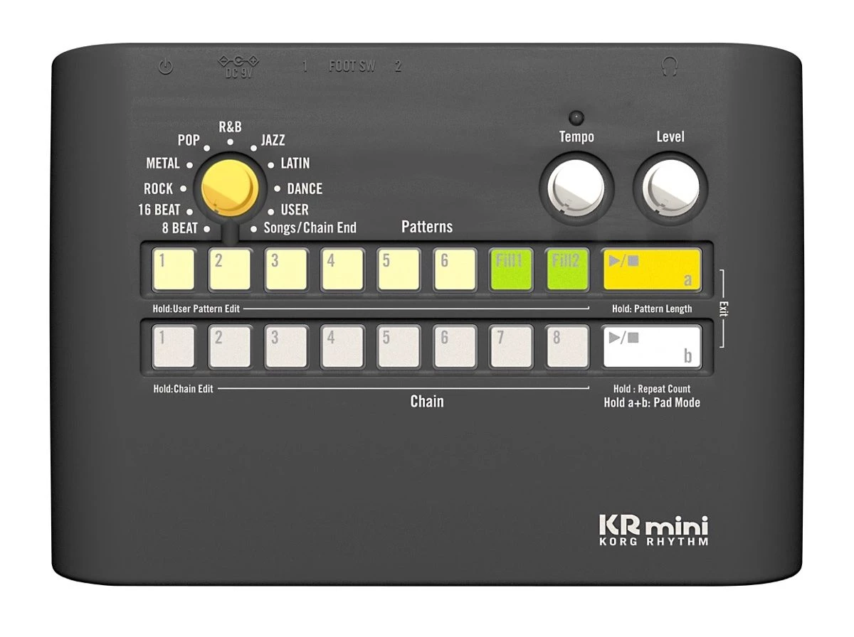 Shivelbine Music KORG KR Mini Rhythm Machine What's New 1 Shivelbine Music KORG KR Mini Rhythm Machine What's New