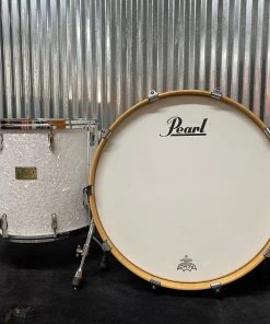 USED Pearl Masters Retro-Spec (White Marine Pearl) Drum Sets/Shell Packs