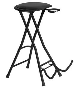 Shivelbine Music What's New ON STAGE DT7500 Guitarist Stool With Footrest