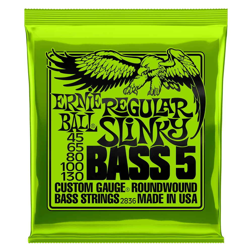 Ernie Ball Slinky Bass 5 String Set Strings 1 Ernie Ball Slinky Bass 5 String Set Strings