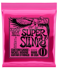 Ernie Ball Super Slinky's 9-42 Strings