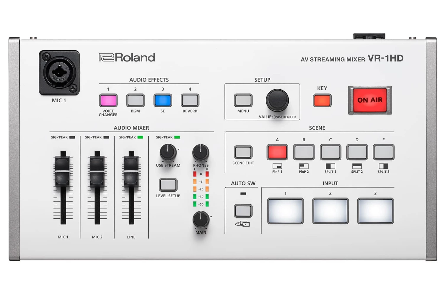 ROLAND VR-1HD AV STREAMING MIXER 1 ROLAND VR-1HD AV STREAMING MIXER