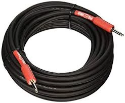 Pro Audio Accessories Pig Hog PHSC50 14 Gauge Wire 1/4" To 1/4" 50FT Speaker Cable