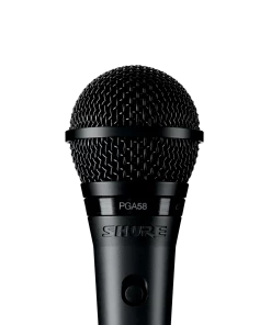 Shivelbine Music What's New SHURE PGA58 Cardioid Dynamic Vocal Microphone