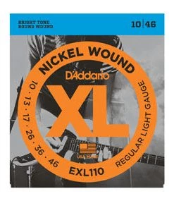 D'Addario EXL110 Regular Light Electric Strings