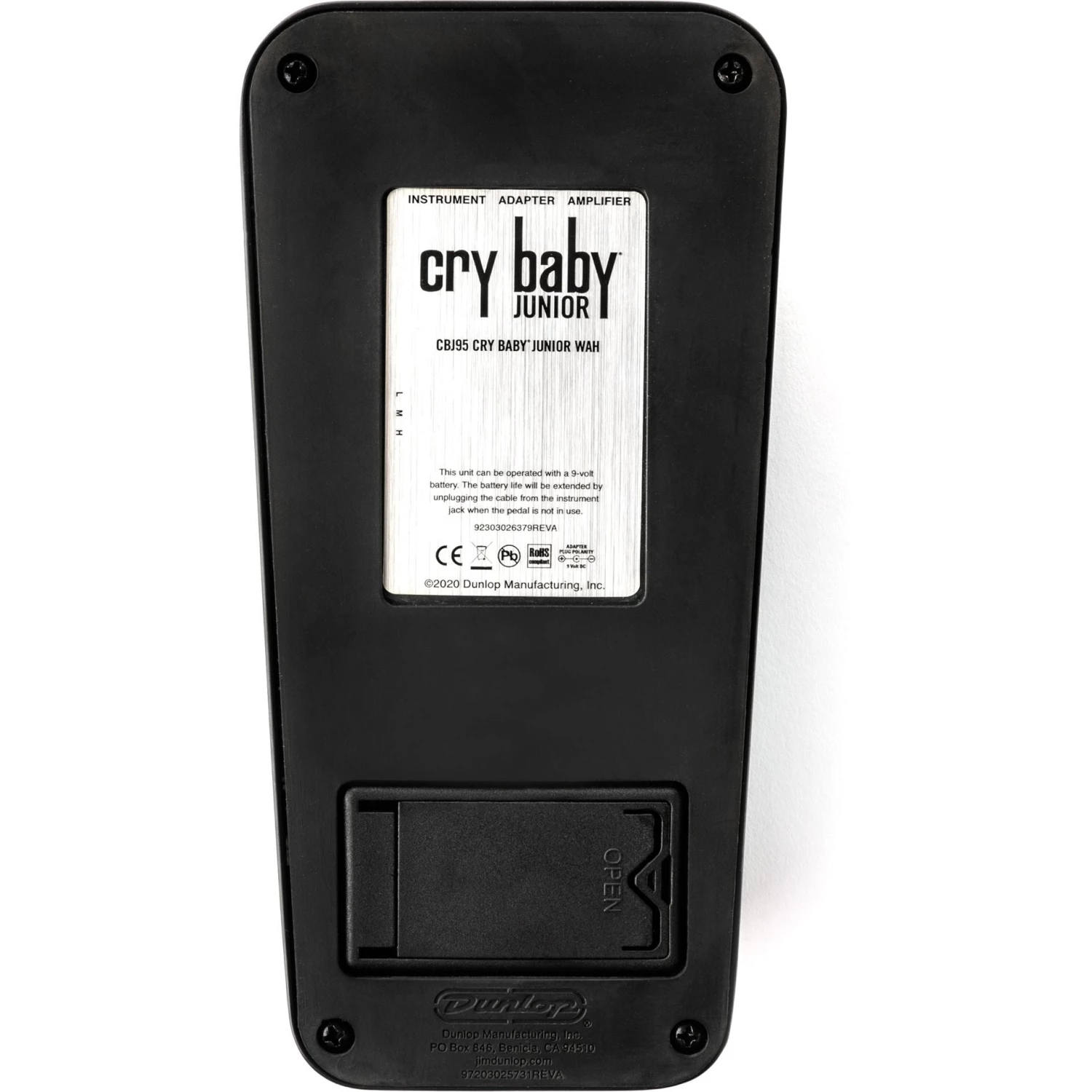 Shivelbine Music What's New CRY BABY® JUNIOR WAH SPECIAL EDITION WHITE 6 Shivelbine Music What's New CRY BABY® JUNIOR WAH SPECIAL EDITION WHITE