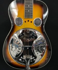 Shivelbine Music Morgan Monroe Round Neck Resonator Guitar
