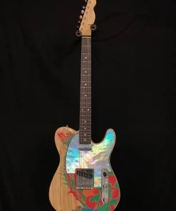 Shivelbine Music Fender Artist Series Jimmy Page Telecaster Natural With Dragon Graphic 2019 W/case And Case Candy What's New