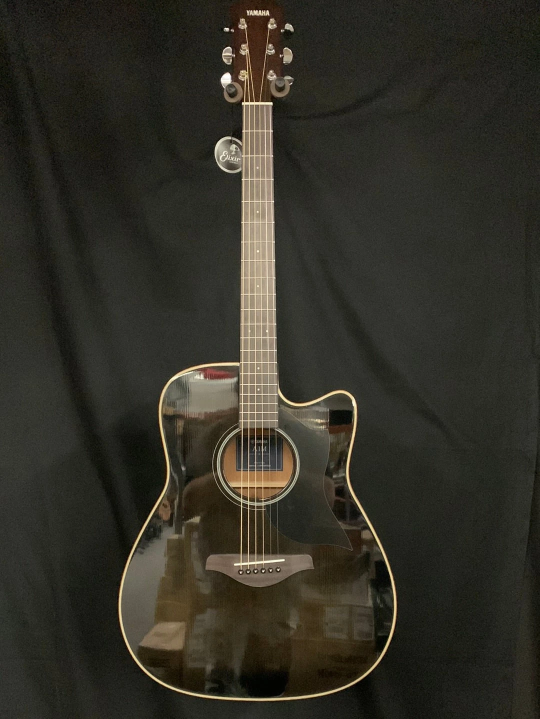 Shivelbine Music Yamaha AM1 Trans Black Acoustic Electric What's New 1 Shivelbine Music Yamaha AM1 Trans Black Acoustic Electric What's New