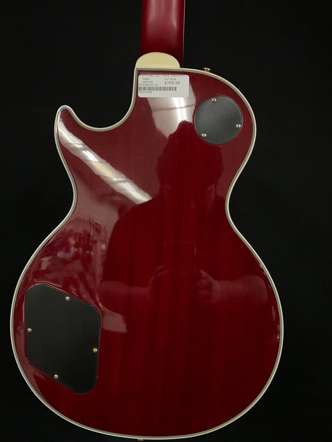 Shivelbine Music Epiphone Les Paul Prophecy GX Les Paul Quilted Cherry Burst 5 Shivelbine Music Epiphone Les Paul Prophecy GX Les Paul Quilted Cherry Burst