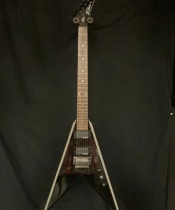 Shivelbine Music BC Rich Jr V Standard Black W/ Pinstripes What's New