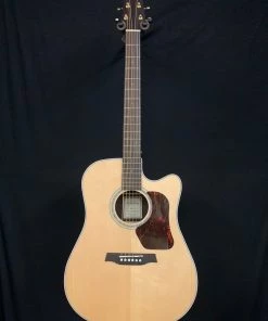 Shivelbine Music What's New D600CE Natura Solid Sitka Top-Rosewood Dreadought Acoustic Cutaway-Electric - Satin Natural