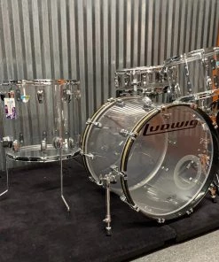 Ludwig Vistalite Shell Pack (clear)