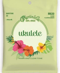 C.F. Martin & CO Martin M630 Clear Fluorocarbon Modified True Nylon Baritone Ukulele Strings