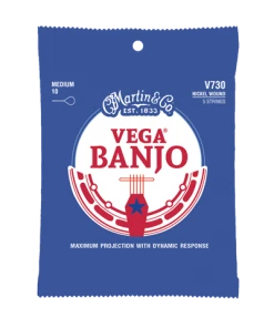 C.F. Martin & CO Martin V730 Nickel Wound Vega Banjo Strings - Medium