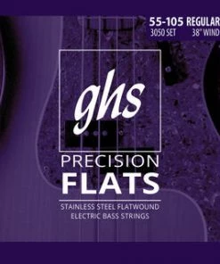 GHS Precision Flats Flatwound Electric Bass Strings
