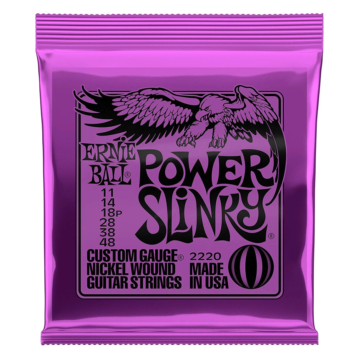 Ernie Ball Power Slinky's Strings 1 Ernie Ball Power Slinky's Strings