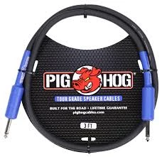 Pig Hog PHSC3 3Ft Speaker Cable Pro Audio Accessories